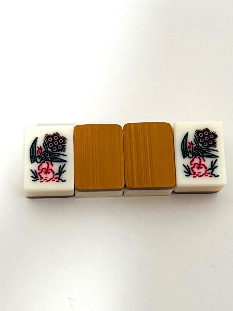 美品 ミズノ丸一 アール牌 背竹牌 直立彫 手彫り 当時年代物 高級品