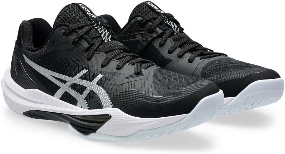 ASICS バレーボールシューズ ブラック/シルバー28センチ