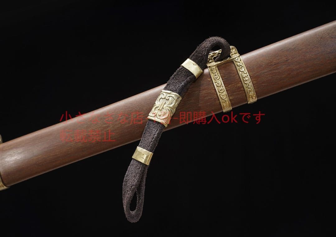 玄甲唐横刀百錬模様鋼天梯紋 古兵器 武具 刀装具 日本刀 模造刀 居合刀