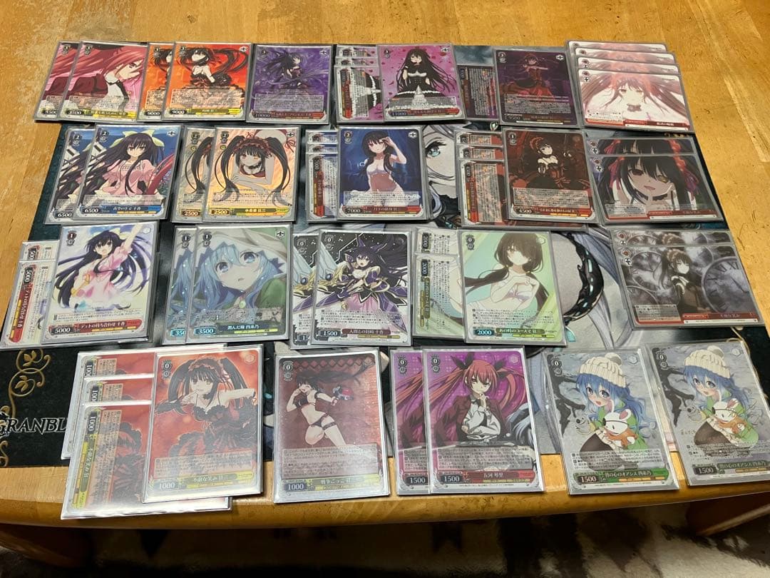 ジ*ア様 ヴァイスシュヴァルツ　デートアライブ　8電源　ほぼフルSR パーツ付き