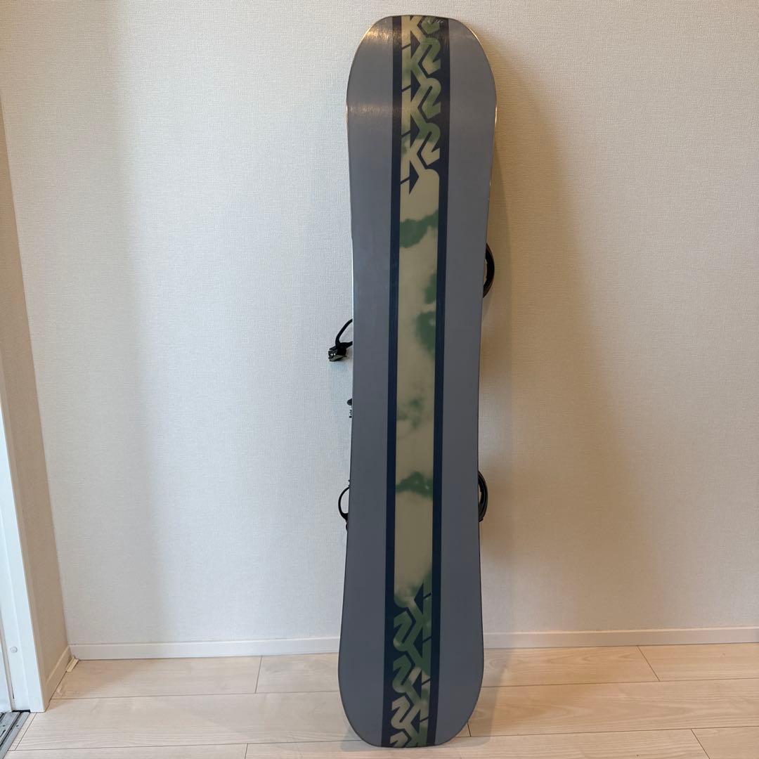 K2 スノーボード グレー ストライプ