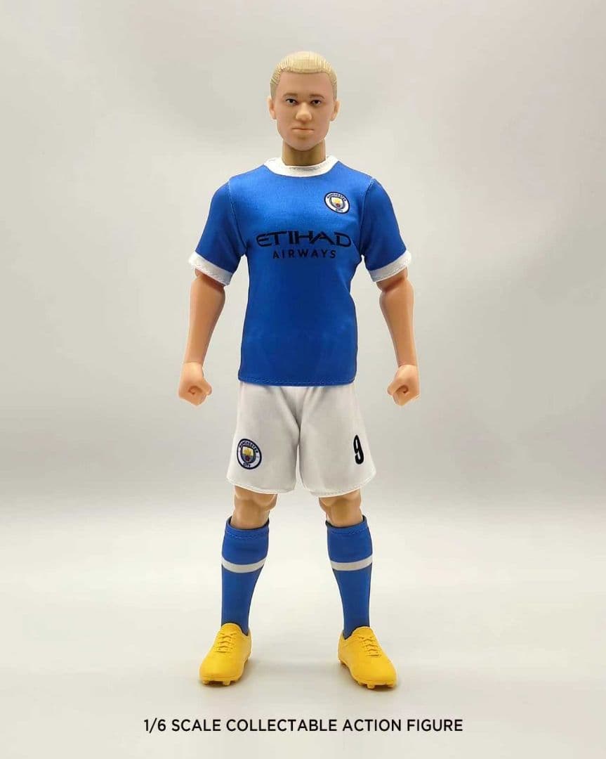 Manchester city HAALAND サッカー選手 1/6 フィギュア
