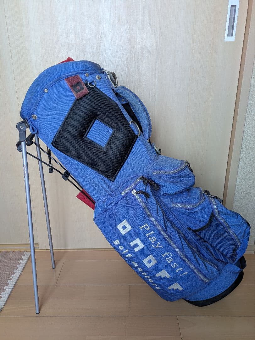 【送料込み】廃盤希少品　オノフ（ONOFF） スタンド式 キャディバッグ