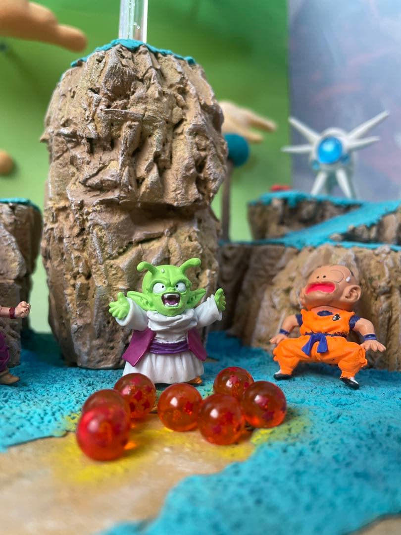 ドラゴンボール ナメック星 ジオラマ 自作 リペイント