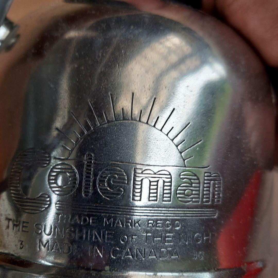 coleman 241 49年3月　コールマンランタン　coleman ランタン