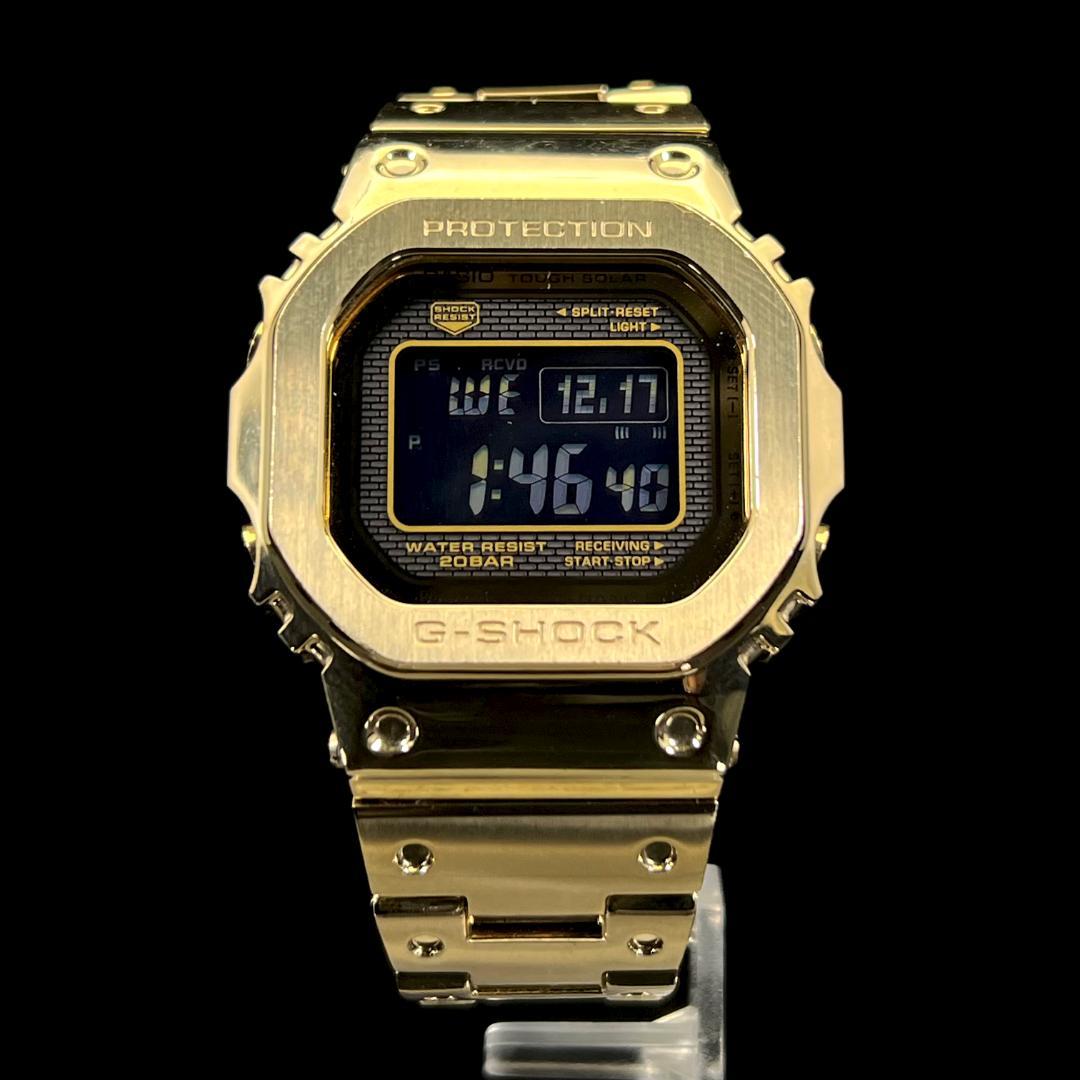 ★稼動品 CASIO Gショック フルメタル ゴールド GMW-B5000★