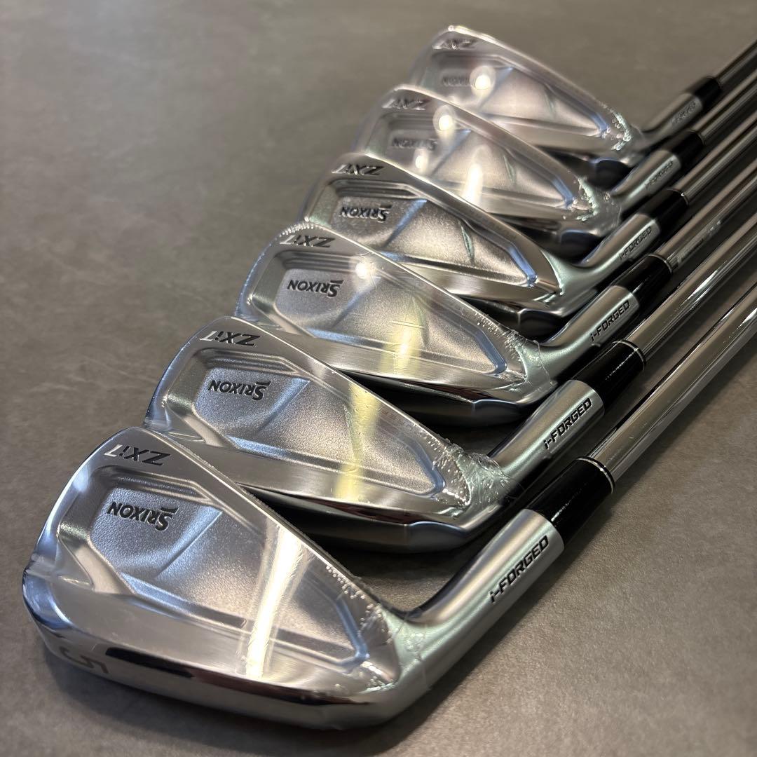 【超美品】スリクソン ZXi7 5-pw DG S200 左用 5本未使用