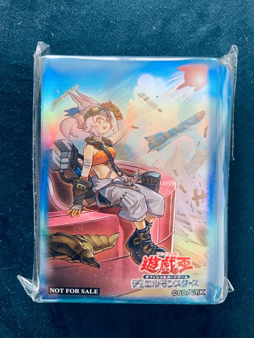 遊戯王 鉄獣戦線 キット 中国 公式 スリーブ 100枚入り 未開封 ⑤