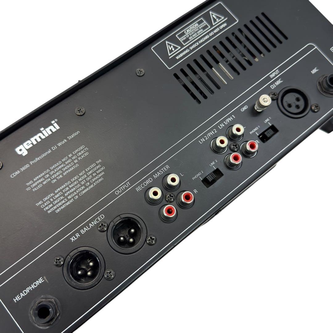 DJコントローラー gemini CDM-3600 ジェミナイ CDJ ジャンク