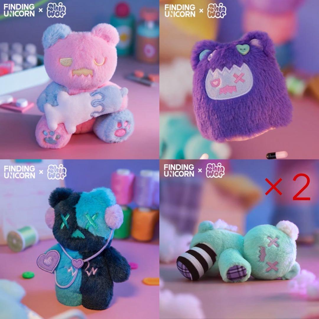 rag bear clinic ぬいぐるみ　キーホルダー　セット