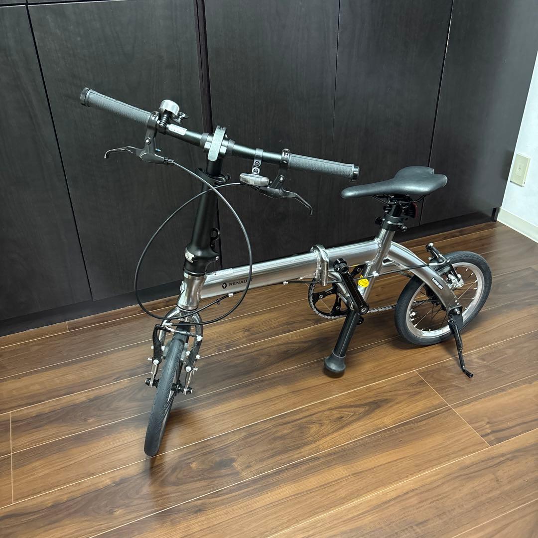 ルノー折りたたみ自転車　 プラチナライト6 6.8kg