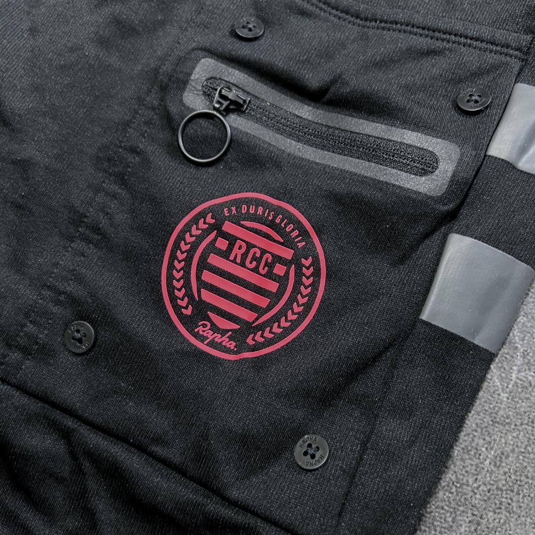 Rapha メンズ RCC クラシック ジャージ Sサイズ 半袖 ブラック