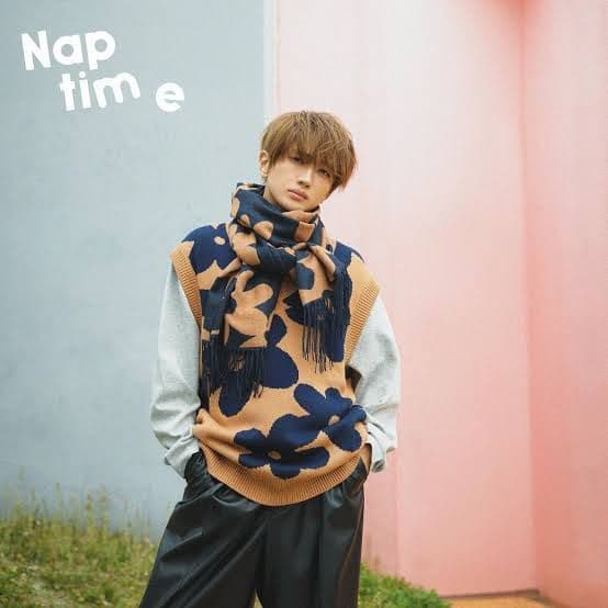 Naptime. 花柄 ニットベスト Mサイズ