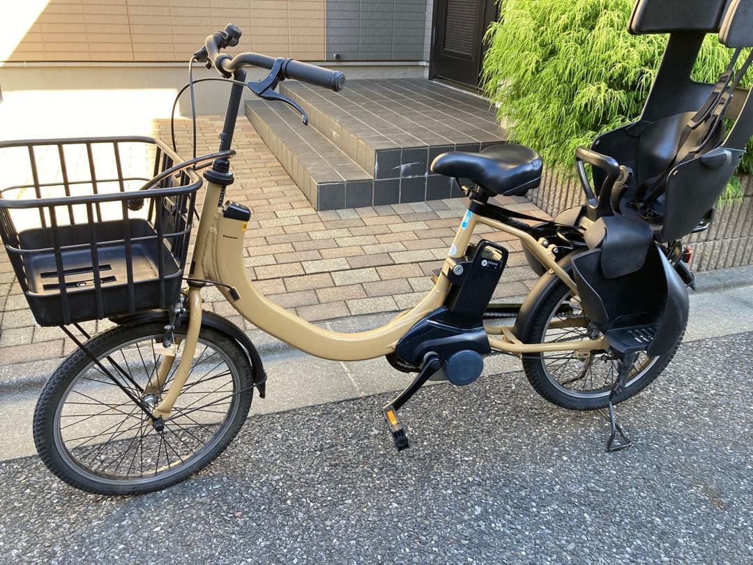 電動アシスト自転車 チャイルドシート付き