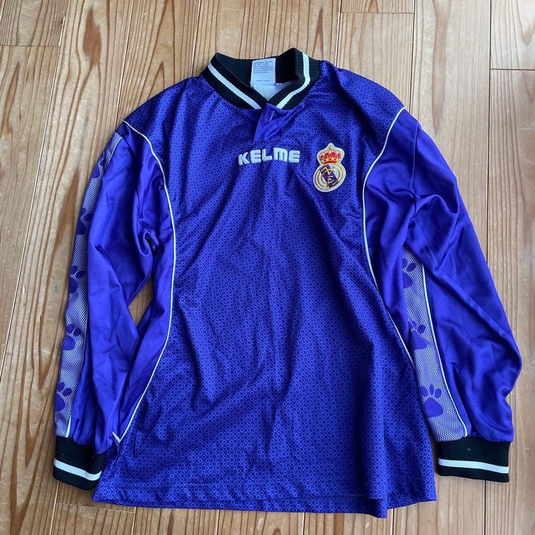KELME レアル・マドリード　長袖　ユニフォーム　紫　97-98