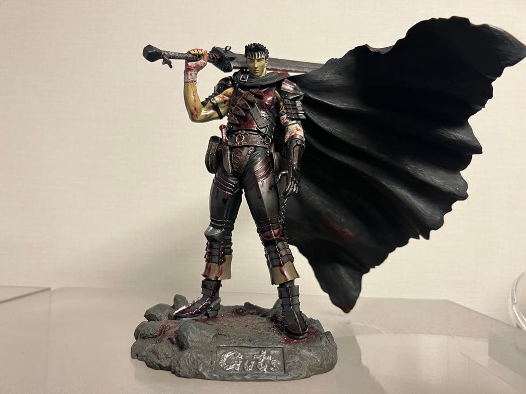 d*4様 【入手困難】ベルセルク　ガッツ ART OF WAR製フィギュア 黒い