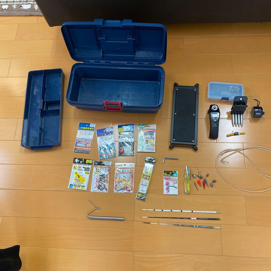 ワカサギ　電動リール　穂先　などなど　一式