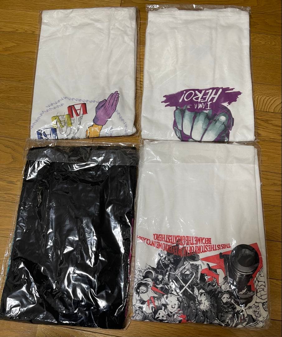定期購読限定応募者全員サービスヒロアカ スペシャルデザインTシャツ 全4種 L寸
