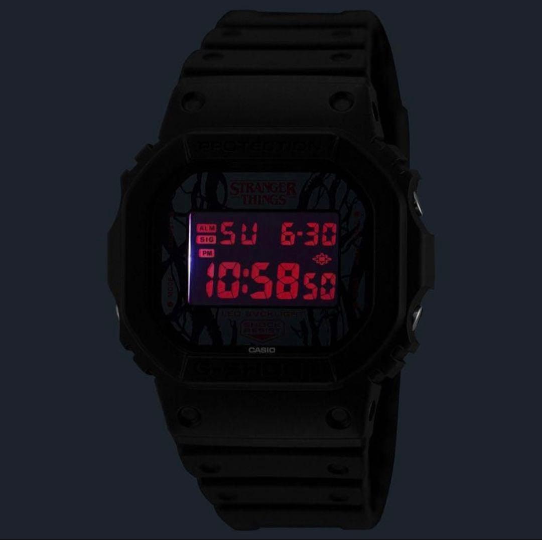 時計 G-SHOCK STRANGER THINGS DW-5600STT-1JR