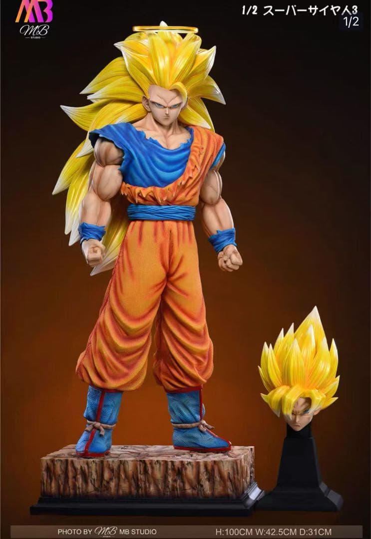 ドラゴンボール 孫悟空 ガレキ ガレージキット スタチューX③⑥⑧