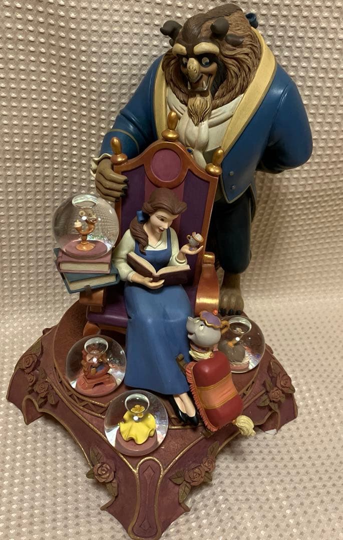 美女と野獣 Beauty and the Beast10周年記念スノーグローブ