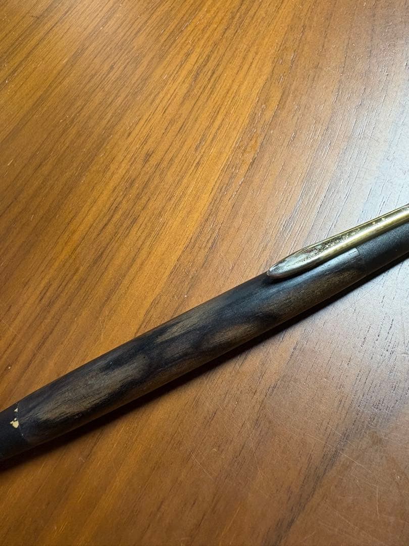 野原工芸 超特上黒柿孔雀杢 シャーペン