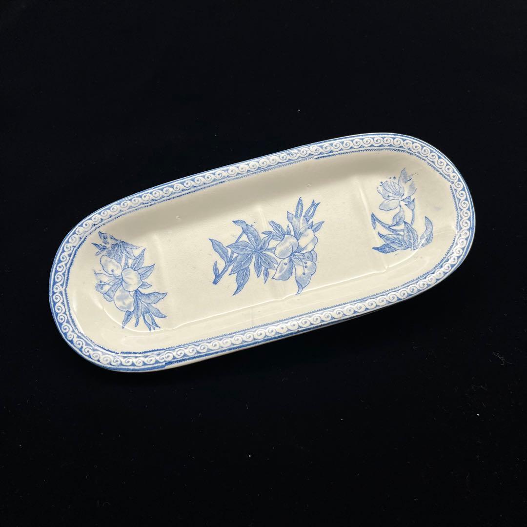 faïencerie d’Onnaing Nord オネ ソープディッシュ