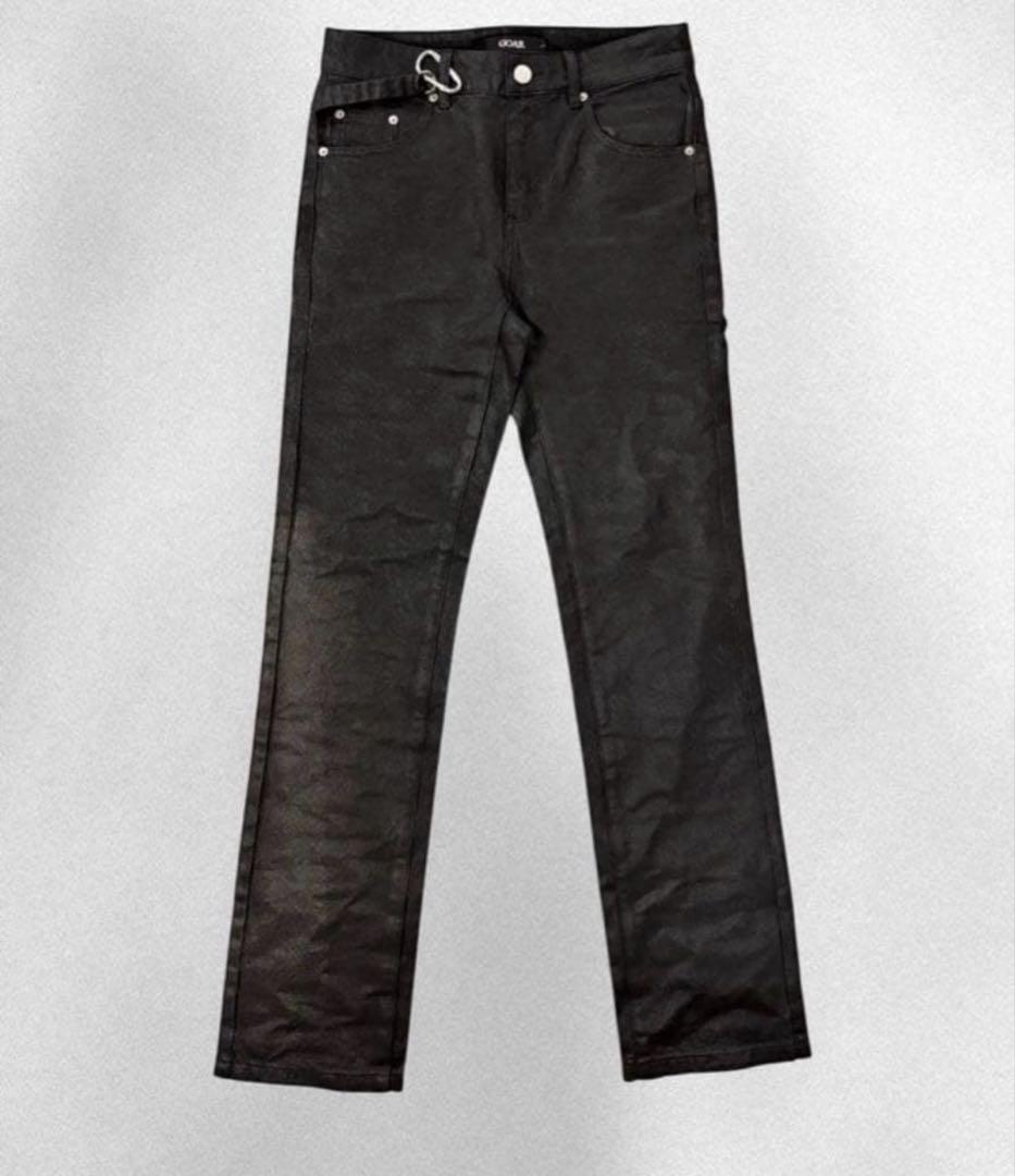 goar strapped straight oil pants 未使用M