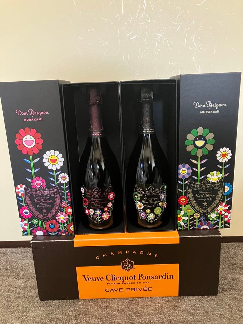 ドンペリDom Pérignon Murakami 2010 20152本セット