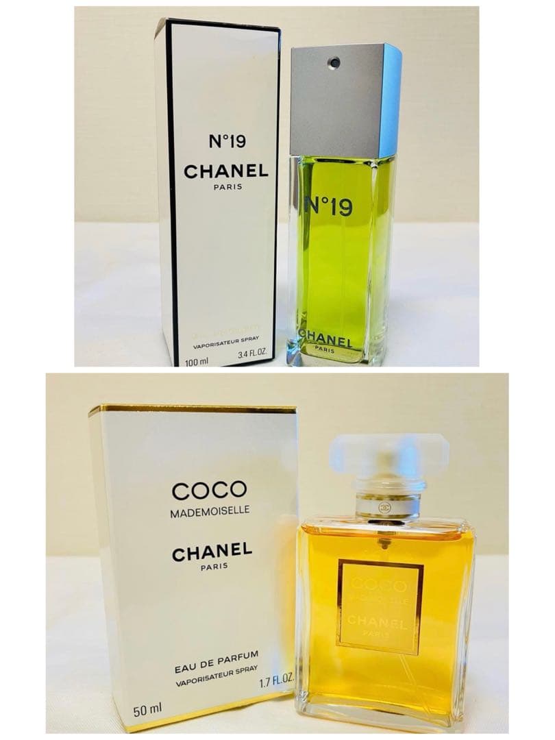 MIYABI2点新品シャネル　N°19 オードトワレ　香水　100ml ②