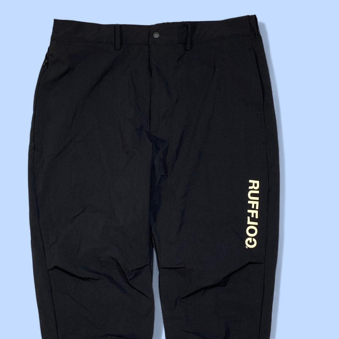 RUFFLOG ラフロッグ ストレッチ ロングパンツ L ブラック ゴルフ