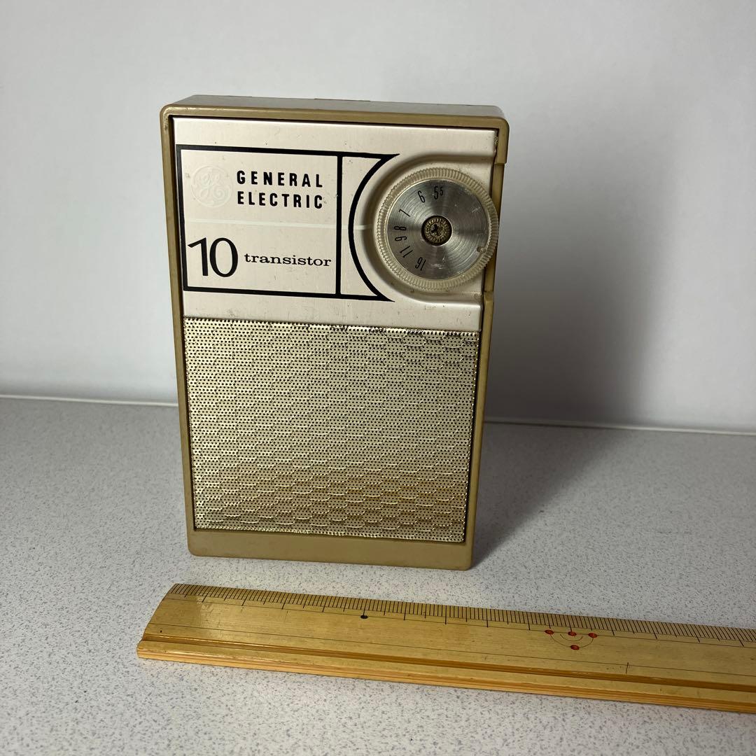 Ｇ.E製　ＡＭラジオ　完動品