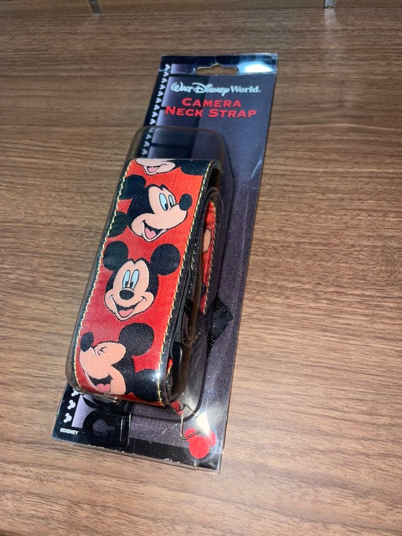 WDW ディズニーカメラストラップ(ミッキーマウス)