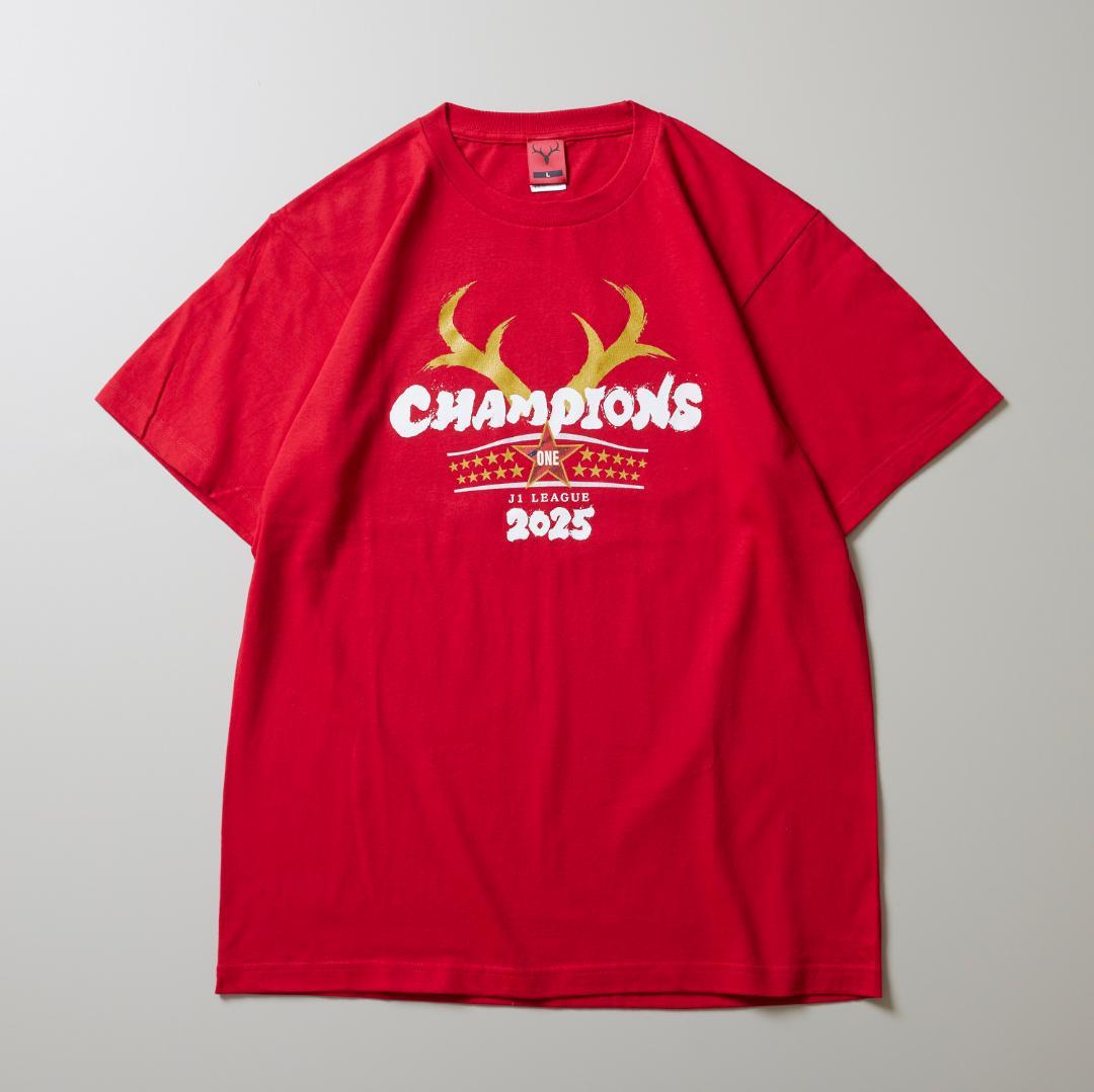 ま*ん様 植田 直通選手のサイン入り「25Ｊ１リーグ優勝記念Tシャツ」