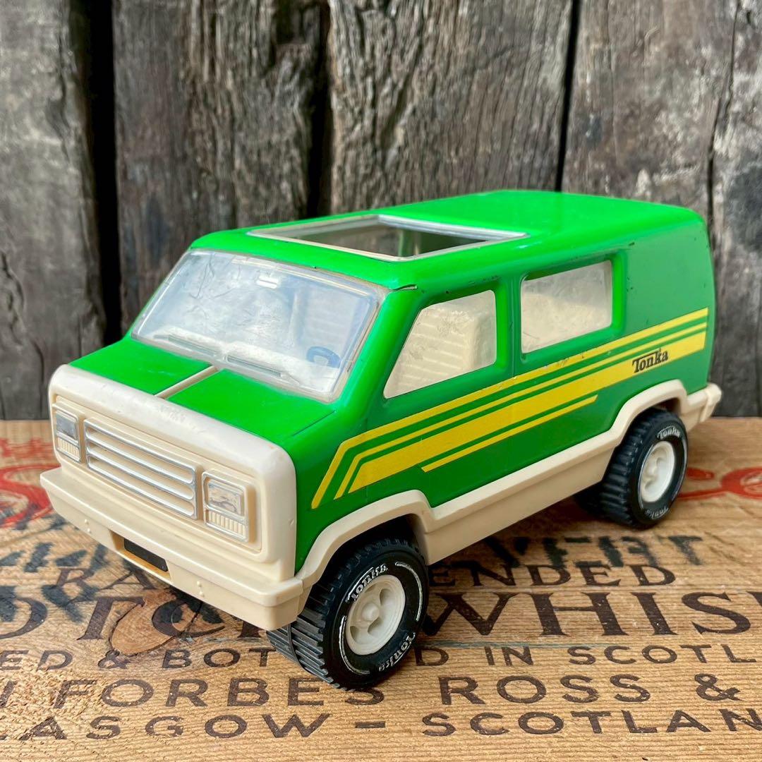【USA vintage】トンカ　キャンパーヴァン ミニカー アメリカ