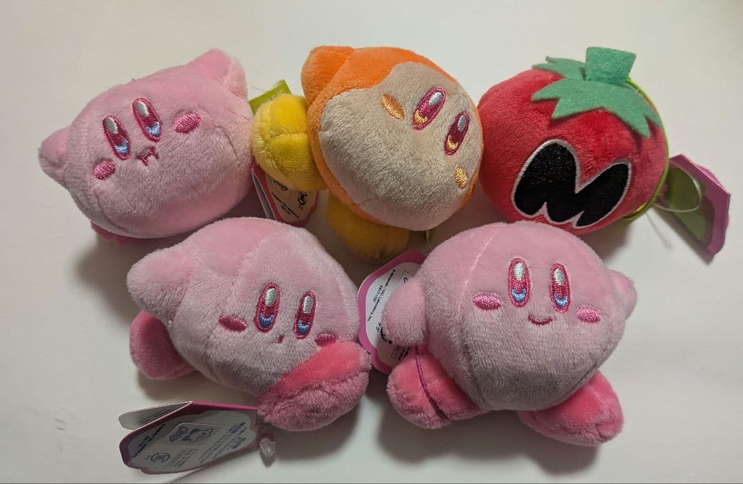 星のカービィ　25周年プププアイランズ　マスコット　ぷち 5個セット