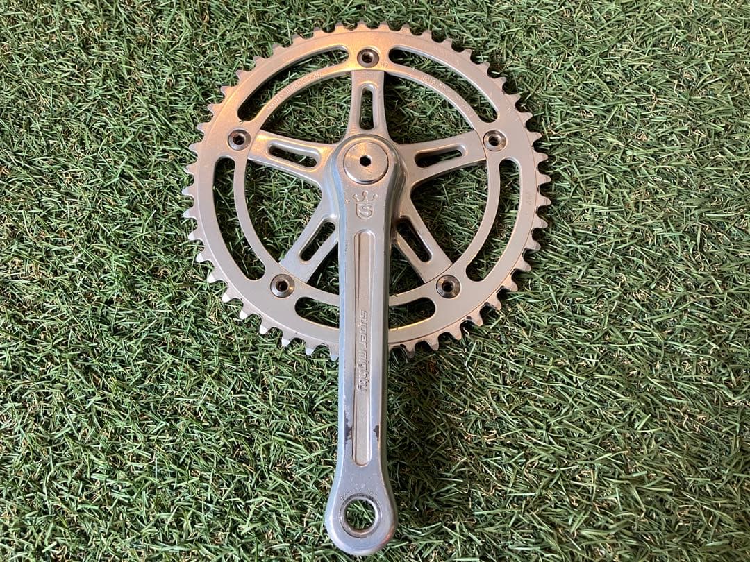 スギノ マイティコンペクランク 165mm チェーンリング47T NJS