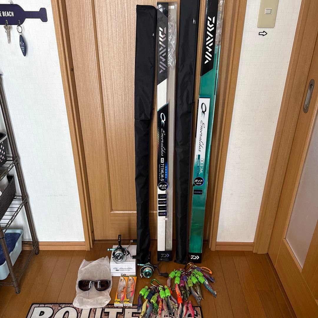 Daiwa エギングロッドセット Emeraldas