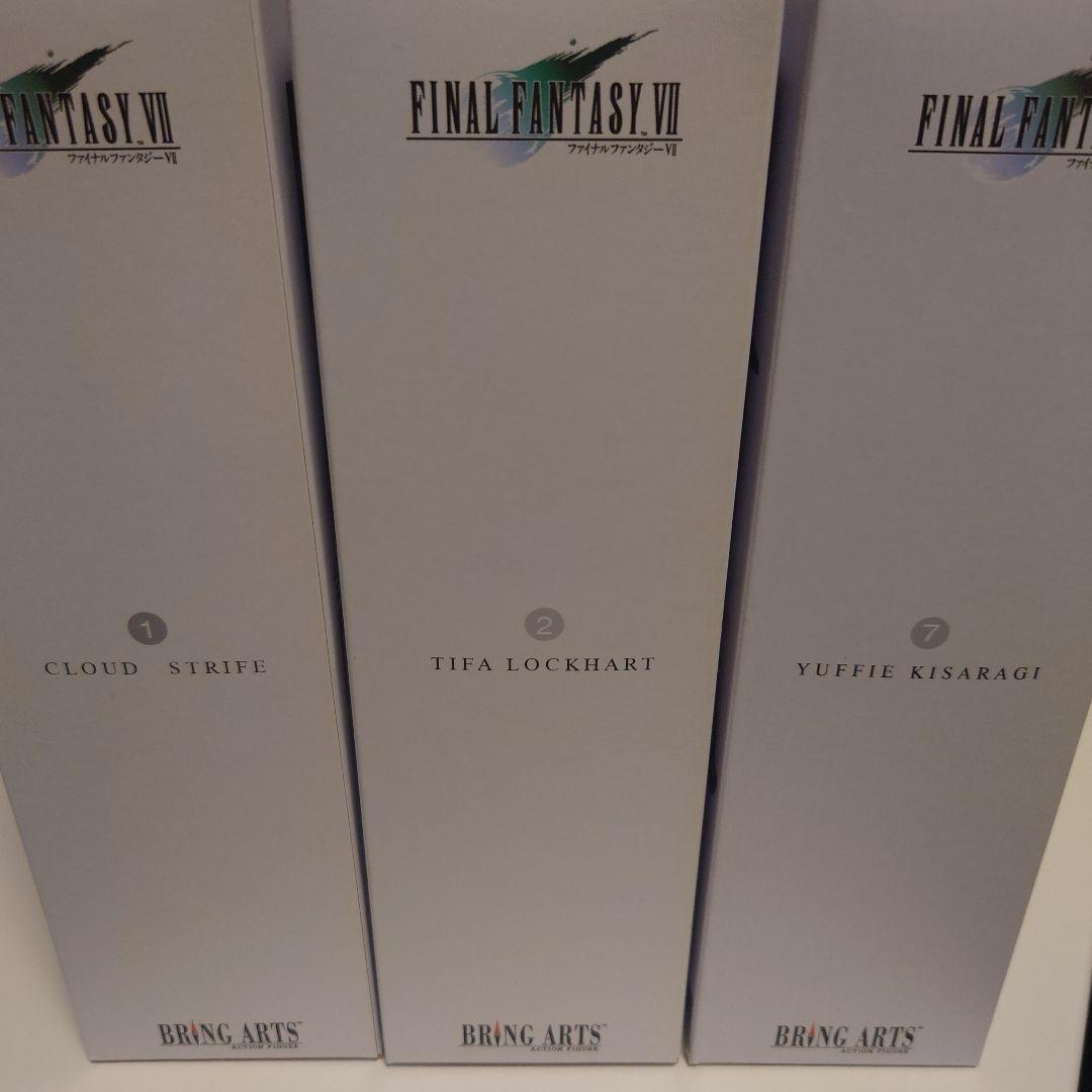ファイナルファンタジーVII ブリングアーツクラウド＆ティファ＆ユフィ　開封品