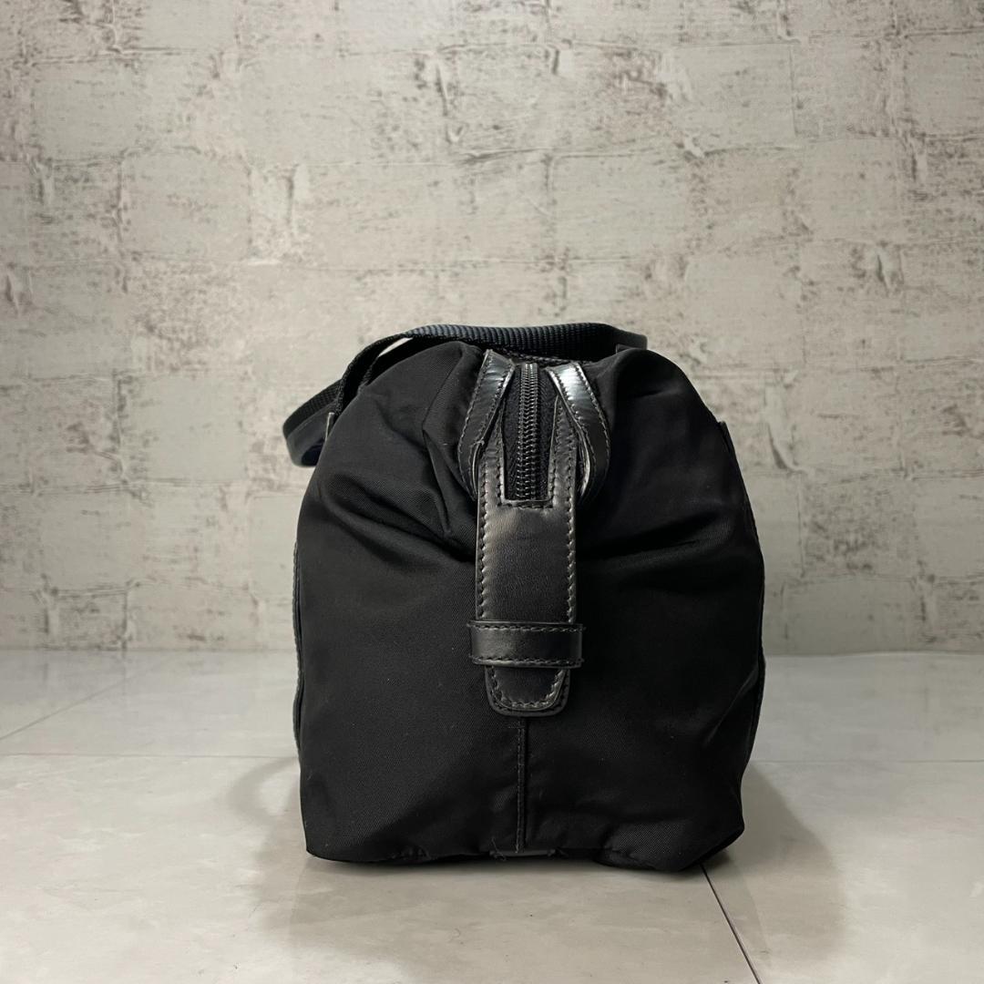 PRADA ハンドバッグ プラダ ミニボストンバッグ BR3697 黒 良品