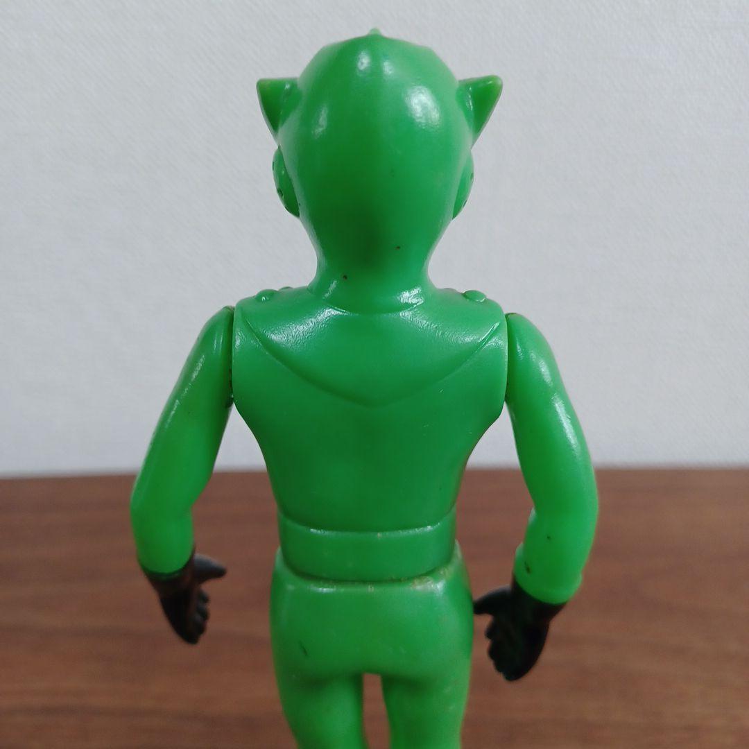無版権　パチもの　サンダーマスク ソフビフィギュア