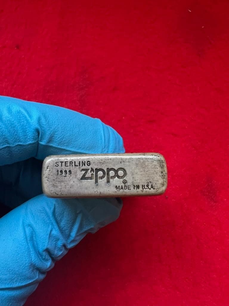 ZIPPO STIRLING SILVER 1999 スターリング ヴィンテージ