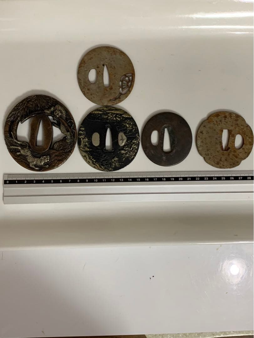 【刀の鍔】五枚組セット