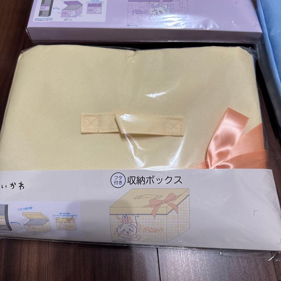 ちいかわ　収納ボックス 収納ケース 3点セット　うさぎ　ハチワレ　モモンガ