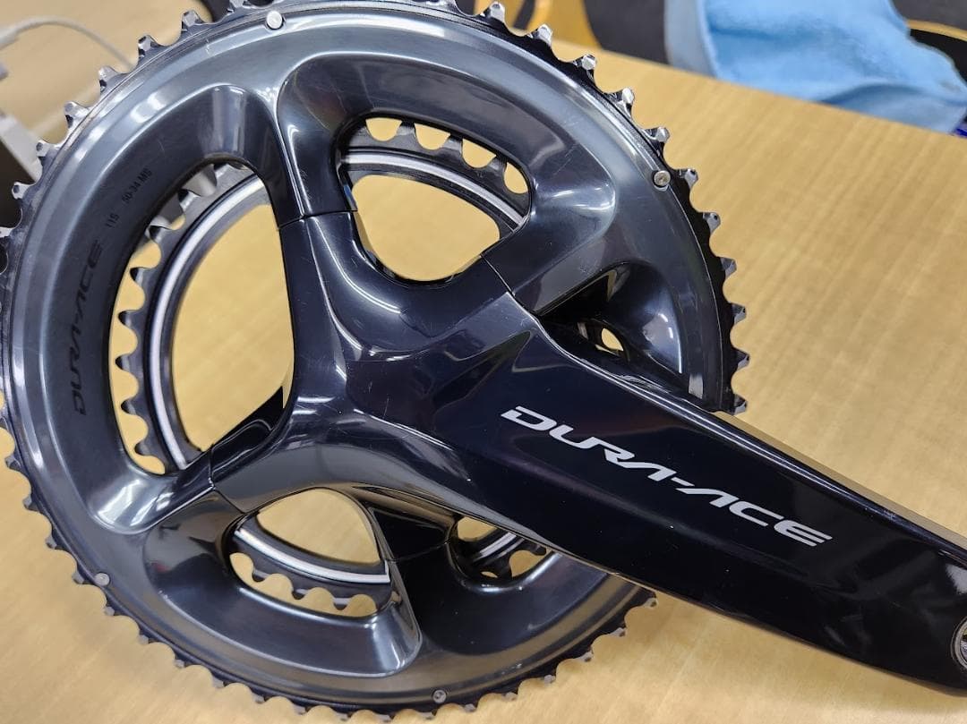 中古 デュラエース クランクセット FC-R9100 170ｍｍ 50-34Ｔ