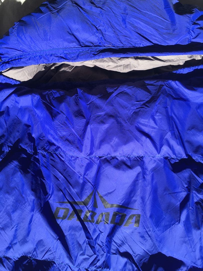 【推奨-25度まで】DABADA ダウン 寝袋 マミー型 シュラフ