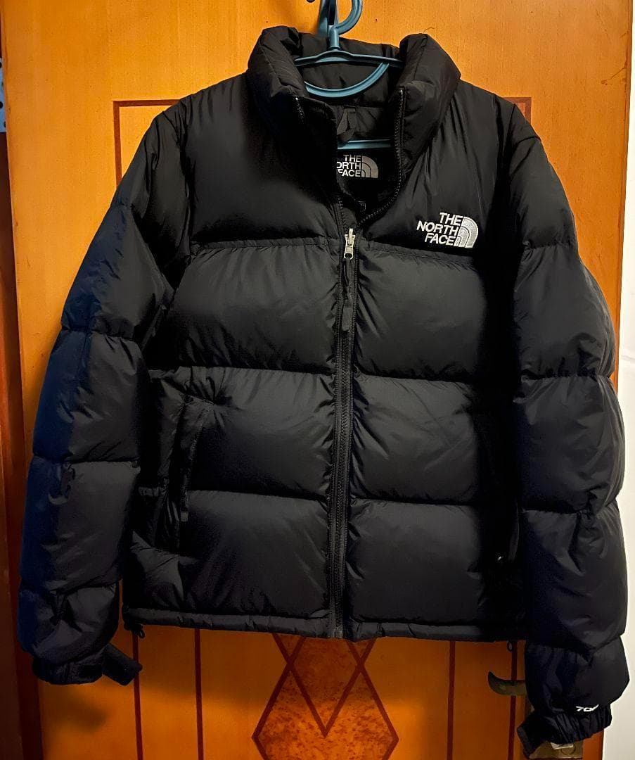 【美品】XL ノースフェイス　ヌプシ　 メンズ 黒　700fill