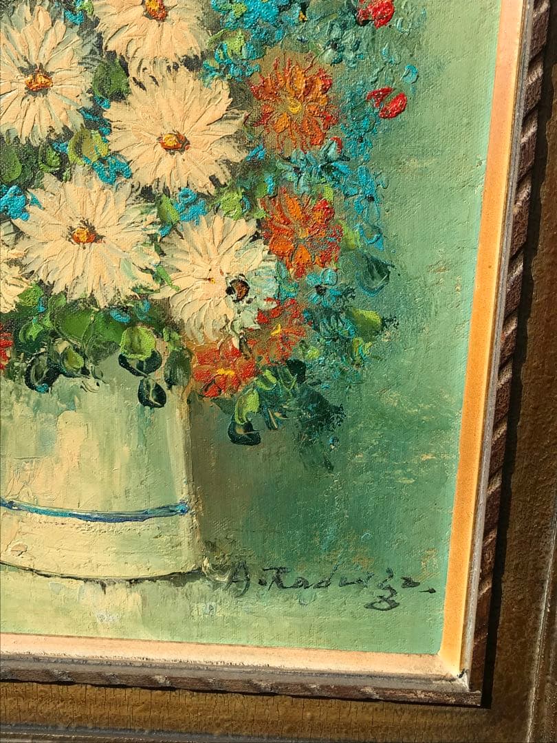 花の絵　絵画