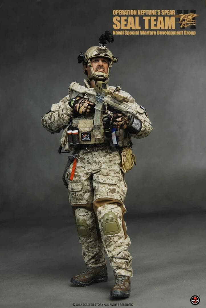Soldier Story:アメリカ海軍特殊戦開発シールチーム6(海神の槍作戦）