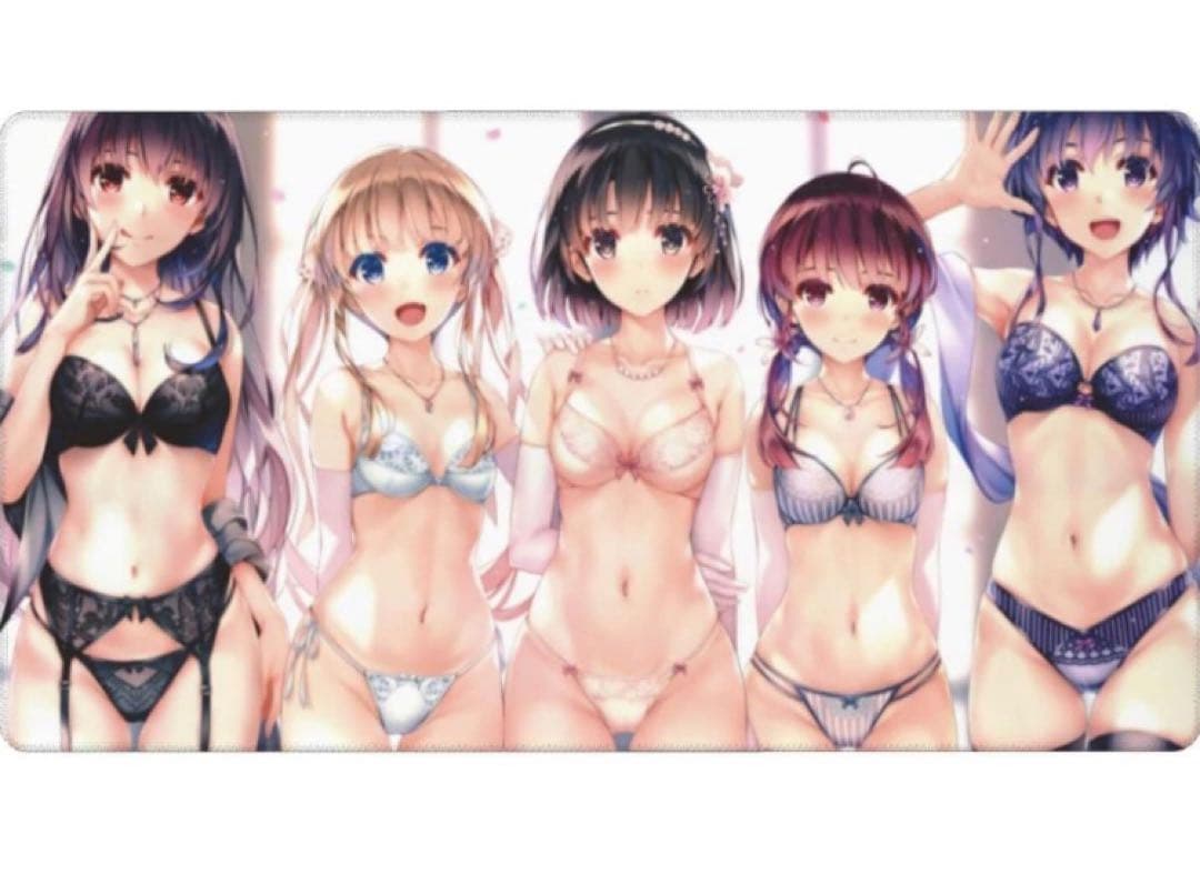 冴えない彼女の育てかた ラバーマット　プレイマット　シークレット版あり